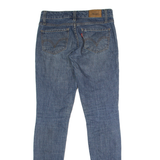 LEVI'S 518 Low Rise Womens Jeans Blue Regular Skinny W28 L29