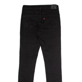 LEVI'S Womens Jeans Black Regular Skinny W28 L32