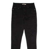 LEVI'S 721 High Rise Womens Jeans Black Regular Skinny W28 L30