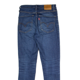 LEVI'S Mile High Super Womens Jeans Blue Regular Skinny Stone Wash W25 L25