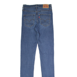 LEVI'S Womens Jeans Blue Slim Skinny Stone Wash W25 L32