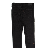 LEVI'S Womens Jeans Black Regular Skinny Charcoal Wash W29 L30