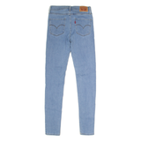 LEVI'S 720 High Rise Super Womens Jeans Blue Regular Skinny W26 L30
