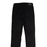 LEVI'S 712 Womens Jeans Black Slim Straight W25 L30
