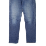 LEVI'S Mid Rise Womens Jeans Blue Slim Skinny Stone Wash W31 L30
