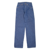 WRANGLER Womens Jeans Blue Regular Straight W24 L32