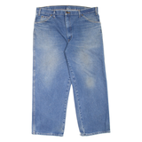 DICKIES Workwear Mens Jeans Blue Regular Tapered Stone Wash W36 L27