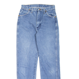 WRANGLER Womens Jeans Blue Regular Mom Stone Wash W25 L28