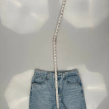 Levis High Waisted Straight Jeans - 29W US 6 Light Wash Cotton