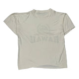 Unbranded Single Stitch T-Shirt - 2XL White Cotton