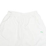 PUMA Mens Sports Shorts White L W26