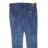 LEVI'S 501 Jeans Womens Blue Regular Straight Stone Wash W36 L30