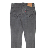 LEVI'S 511 Jeans Womens Grey Slim Straight W32 L32