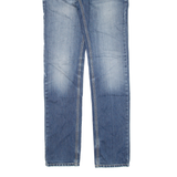 DRIVER Womens Jeans Blue Slim Straight W30 L33