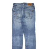 DRIVER Womens Jeans Blue Slim Straight W30 L33