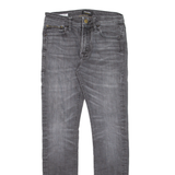 JACK & JONES Liam Mens Jeans Grey Slim Skinny W28 L30