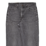 LEVI'S 555 Mens Jeans Black Relaxed Straight W36 L24