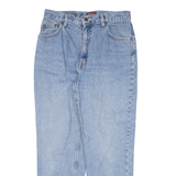 EASY JEANS Womens Jeans Blue Regular Tapered W29 L25