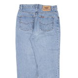 EASY JEANS Womens Jeans Blue Regular Tapered W29 L25