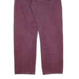 LOIS Mens Jeans Maroon Relaxed Straight W33 L29
