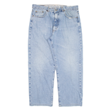 FACTICE Mens Jeans Blue Relaxed Straight W34 L24