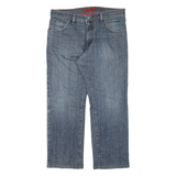 PIERRE CARDIN Mens Jeans Blue Regular Straight W36 L27