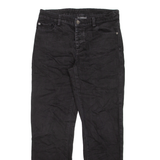 EMPORIO ARMANI Womens Jeans Black Regular Straight W29 L29