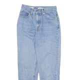 LEVI'S BIG E Womens Jeans Blue Regular Mom W24 L25