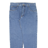Mens Jeans Blue Regular Tapered W34 L32