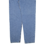 Mens Jeans Blue Regular Tapered W34 L32
