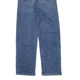 LEVI'S Ribcage Womens Jeans Blue Regular Straight W23 L27