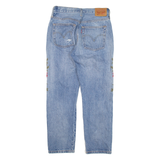 LEVI'S Altered Distressed Womens Jeans Blue Regular Tapered W25 L24