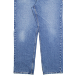 DICKIES Mens Jeans Blue Regular Straight Stone Wash W38 L30