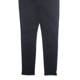 LEVI'S 721 Womens Jeans Black Slim Skinny W31 L32