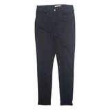 LEVI'S 721 Womens Jeans Black Slim Skinny W31 L32