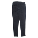 LEVI'S 721 Womens Jeans Black Slim Skinny W31 L32