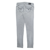 LEVI'S Womens Jeans Grey Slim Skinny Stone Wash W30 L30