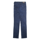 LEVI'S 724 Big E Womens Jeans Blue Slim Skinny W28 L32