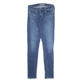 LEVI'S 711 Womens Jeans Blue Slim Skinny Stone Wash W26 L32