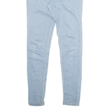 LEVI'S 710 Womens Jeans Blue Slim Skinny Stone Wash W29 L32