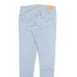 LEVI'S 710 Womens Jeans Blue Slim Skinny Stone Wash W29 L32
