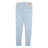 LEVI'S 710 Womens Jeans Blue Slim Skinny Stone Wash W29 L32