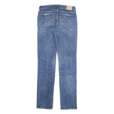 LEVI'S 714 Womens Jeans Blue Slim Straight W27 L34