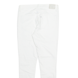LEVI'S 721 Womens Jeans White Slim Skinny W31 L29