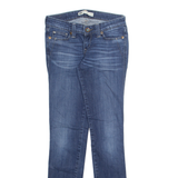 LEVI'S Womens Jeans Blue Slim Straight W26 L32