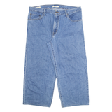 LEVI'S Womens Jeans Blue Regular Wide-Leg W38 L26