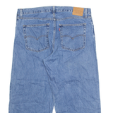 LEVI'S Womens Jeans Blue Regular Wide-Leg W38 L26