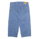 LEVI'S Womens Jeans Blue Regular Wide-Leg W38 L26