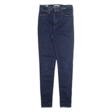 LEVI'S Mile High Big E Womens Jeans Blue Slim Skinny W26 L30