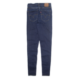 LEVI'S Mile High Big E Womens Jeans Blue Slim Skinny W26 L30